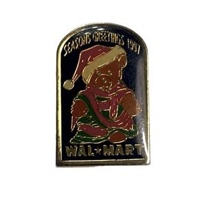 Wal-Mart Seasons Greeting Lapel Pin. Pre owned